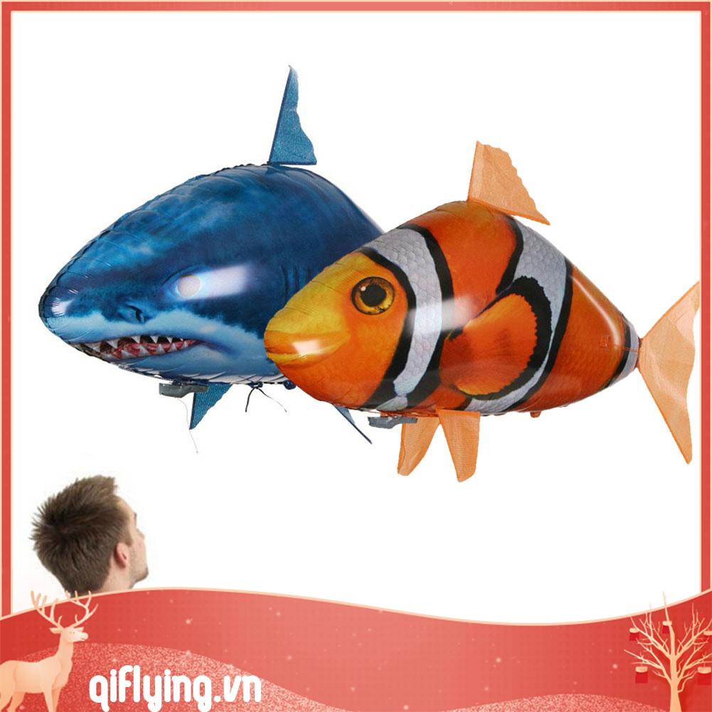 Đồ Chơi Cá Mập Điều Khiển Từ Xa Hồng Ngoại Bay Điện Tử Cho Trẻ Em