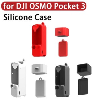 Vỏ silicon mềm bảo vệ máy ảnh bỏ túi dji pocket 3 / osmo pocket 3