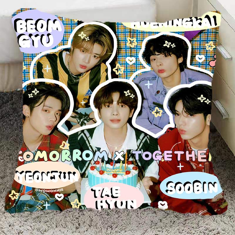 Txt Vỏ Gối In Hình Nhóm Nhạc choi soo bin choi ranjun star live