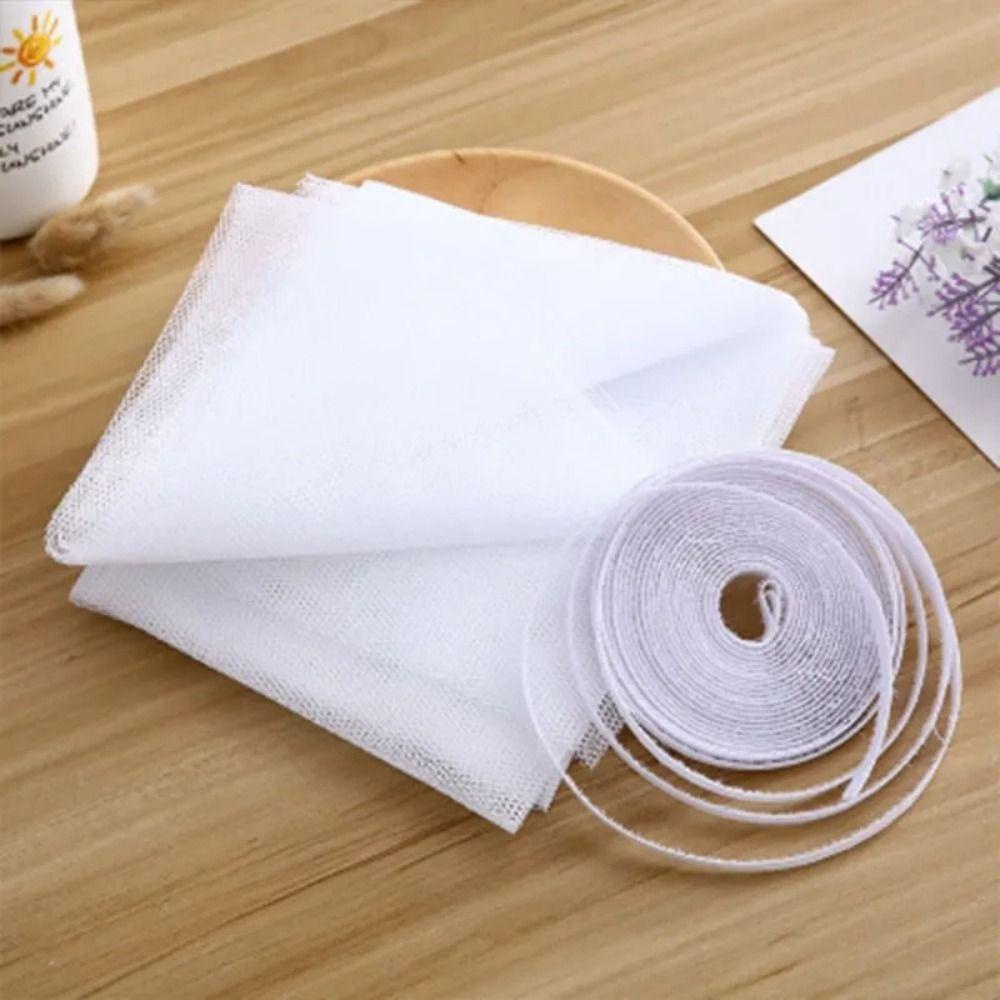 1 Tấm Lưới Dán Cửa Sổ Tự Dính 130 * 150cm