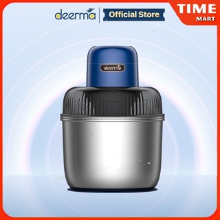 Máy xay thịt đa năng Deerma JR02 hai cối. Công suất 300w lưỡi dao đa năng và ba cối xay cỡ lớn
