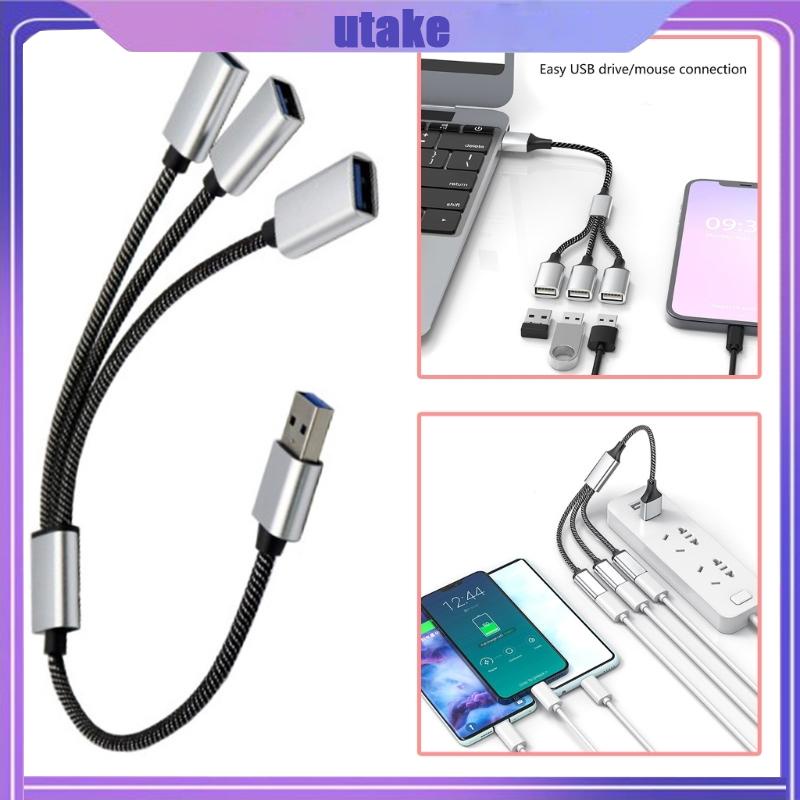 Utake Dây Cáp Chia Cổng usb Sang otg Cho Máy Tính Bảng usb 2 0