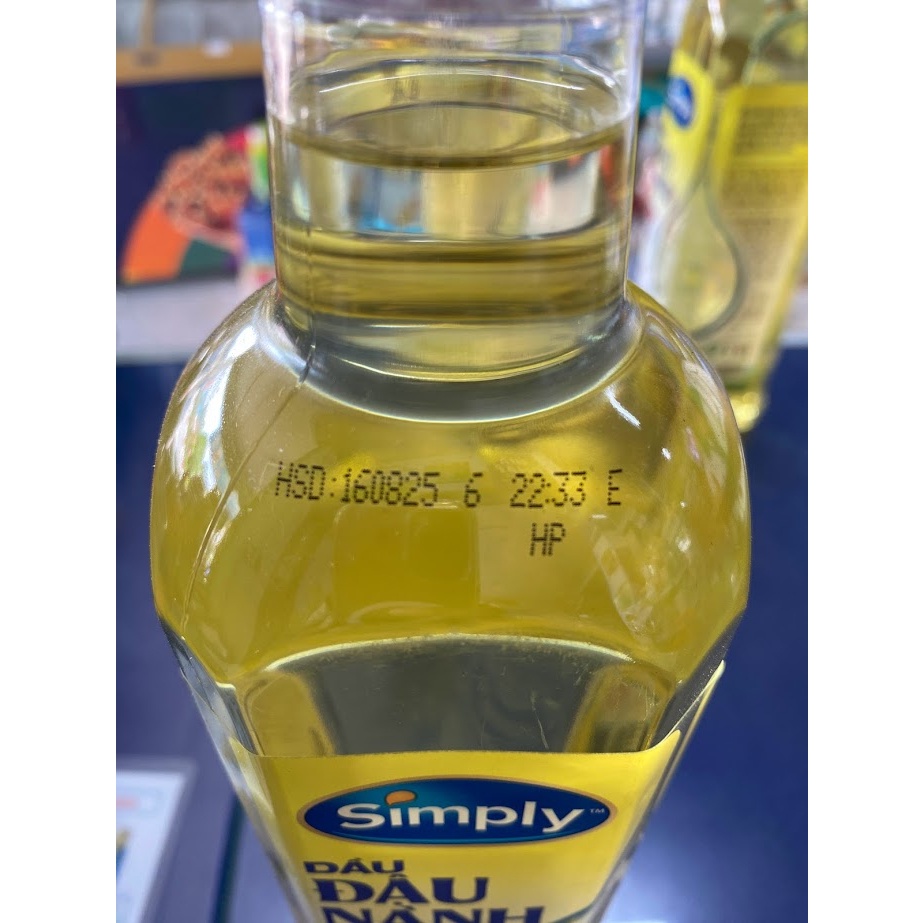 Dầu đậu nành nguyên chất Simply 1 LÍT