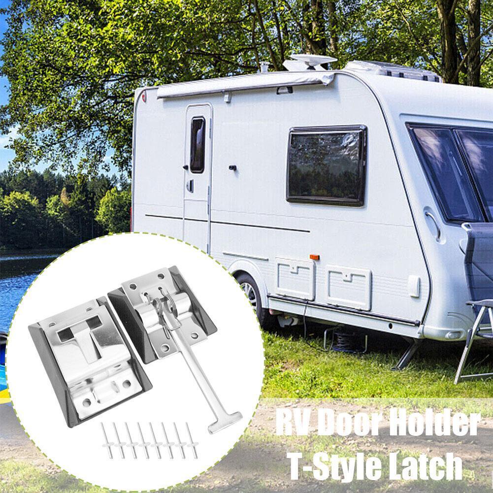 Rv Giá Đỡ Cửa Đinh Tán Bằng Thép Không Gỉ Có Đinh Tán Cho motorhome h3u7