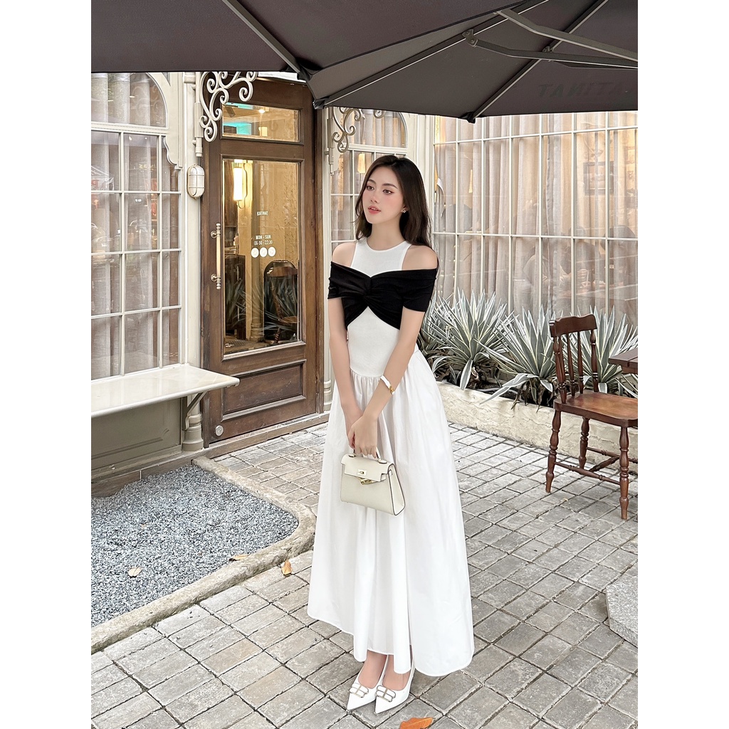 ĐẦM CHÉO NGỰC TÙNG KATE - OB05243