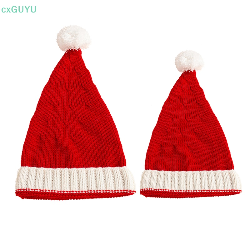Mũ Dệt Kim Mềm Mại Phong Cách Giáng Sinh Dễ Thương Trang Trí Giáng Sinh Dành Cho Trẻ Em Và Người Lớn prta