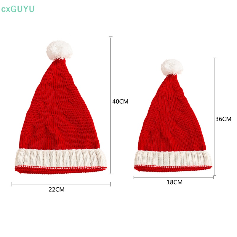 Mũ Dệt Kim Mềm Mại Phong Cách Giáng Sinh Dễ Thương Trang Trí Giáng Sinh Dành Cho Trẻ Em Và Người Lớn prta