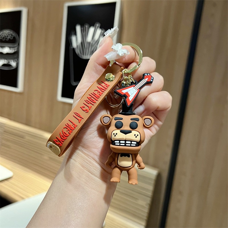 Fnaf Móc Khóa Hình Búp Bê five nights at Freddy 'S Vui Nhộn Sáng Tạo