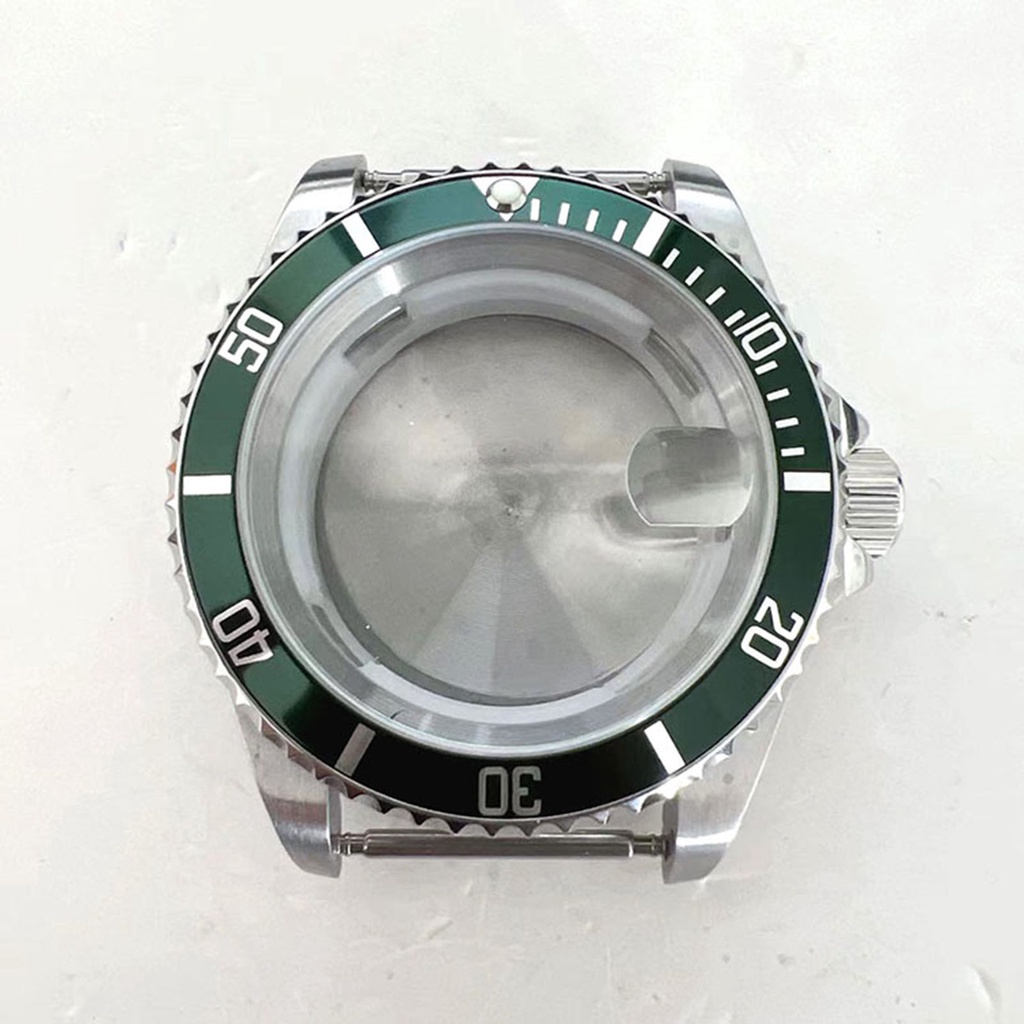 Ốp Bảo Vệ Mặt Đồng Hồ Kính Lúp sapphire 40mm Bằng Thép Không Gỉ 8215 / 8200 / 8205 / 2813