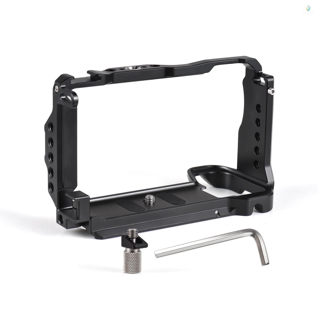 Andoer Aluminum Alloy Camera Video Cage - Perfect Fit for  A6700 Camera