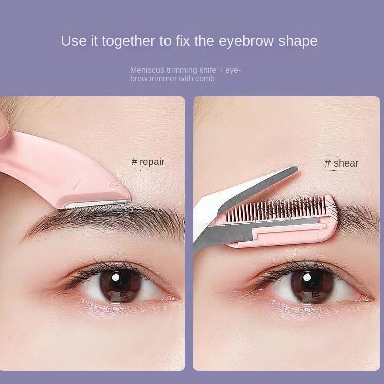 Mrr Bộ Dụng Cụ Kéo Cắt Tỉa Lông Mày Tiện Dụng