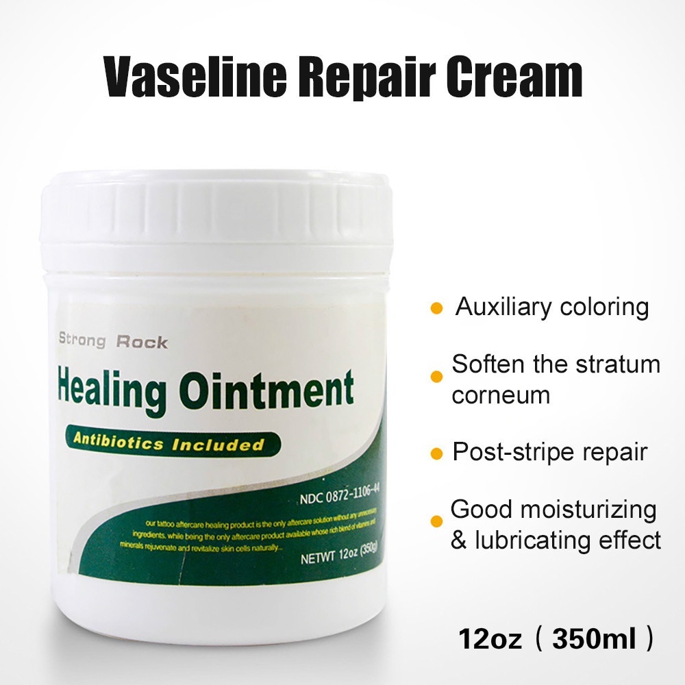 Vaseline 1 Cái 350ml Body Art Tattoo Ink Treatment Repair Vaseline Cream Care