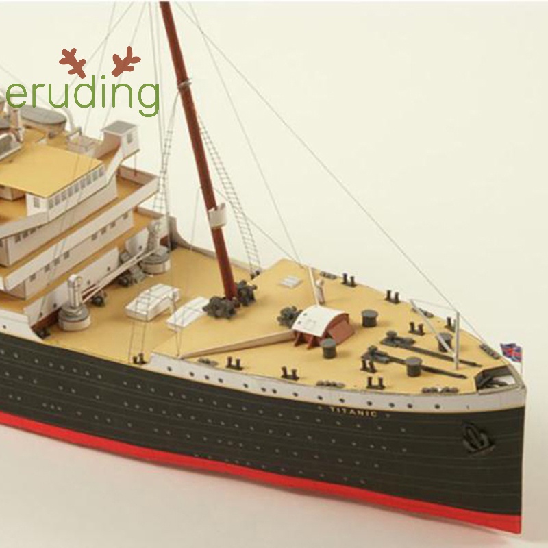 Bộ Mô Hình Tàu titanic 3d Bằng Giấy Tỉ Lệ 1: 400 diy