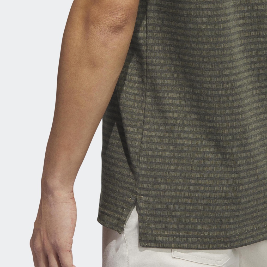 Adidas Đánh gôn Áo Polo Golf Kẻ Sọc Go-To Nam Màu xanh da trời HR7974