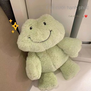 Thú nhồi bông hình cá ngựa / ếch hoạt hình 35cm