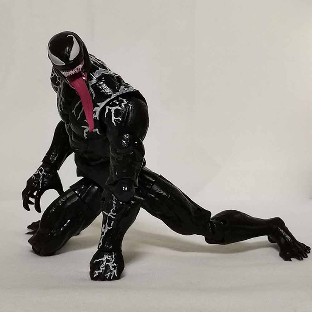 Marvel Venom Edward Brock Spider Man Carnage Action Figure Toy Joints Movable Model Doll Toy