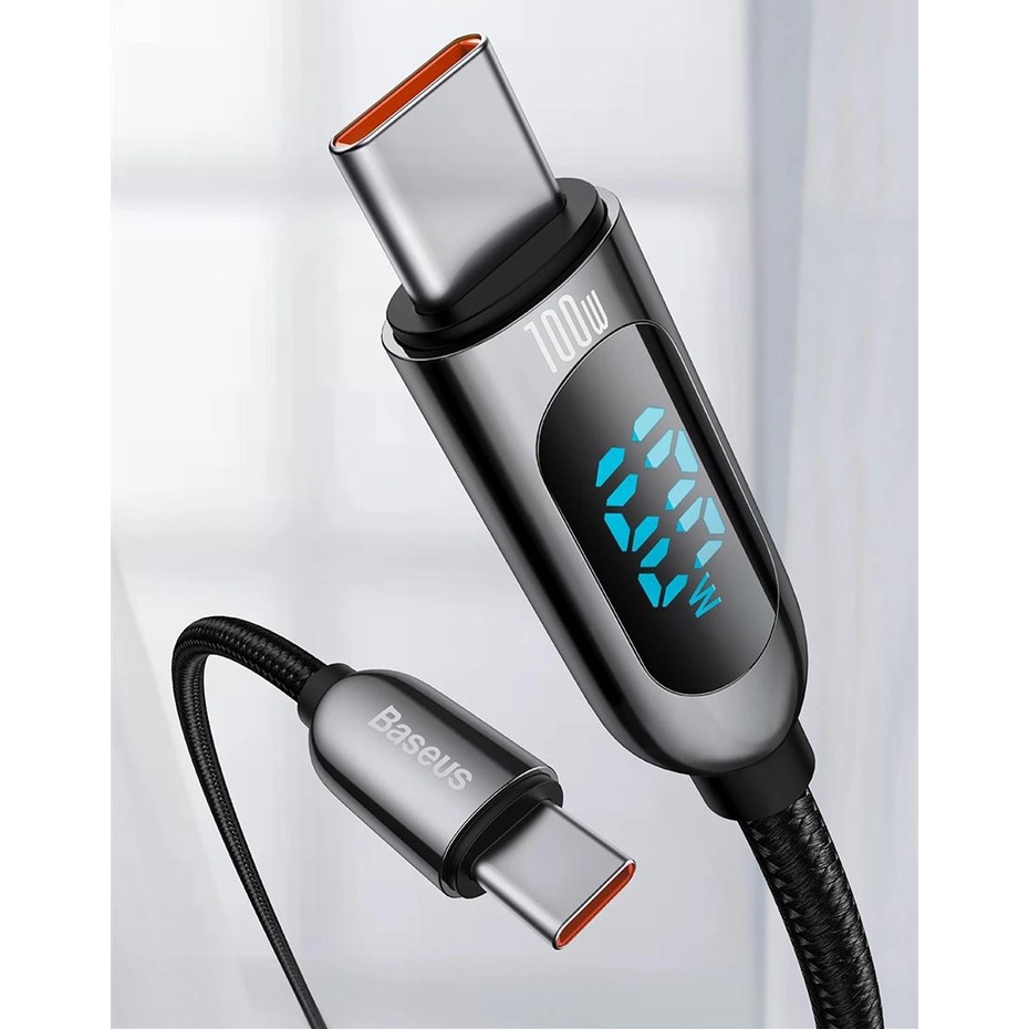 Baseus Cáp Sạc Nhanh pd 100w usb c Cho iphone15 promax xiaomi samsung macbook
