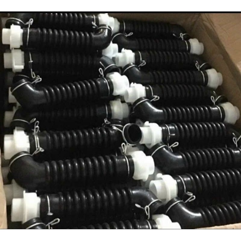 Cổ xả thoát nước máy giặt LG, ống cao su xả nước đáy mg loại Xịn