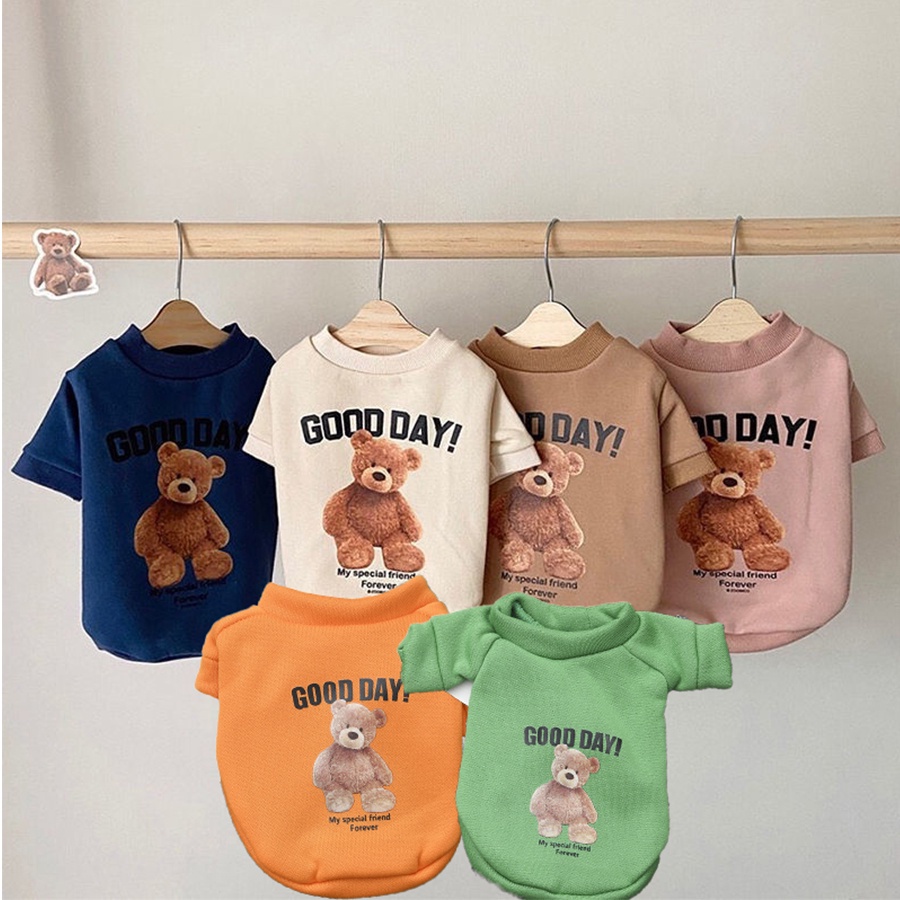 Áo Sweater Giữ Ấm Thời Trang Xuân Thu Đông Mừng Năm Mới Cho Thú Cưng