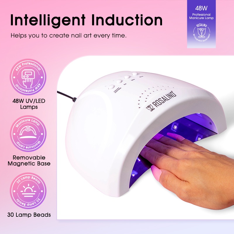 Đèn led uv 48w 30 Bóng Hong Khô Sơn Móng Tay Nhanh Chóng