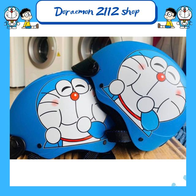 Nón, mũ bảo hiểm nửa đầu DORAEMON