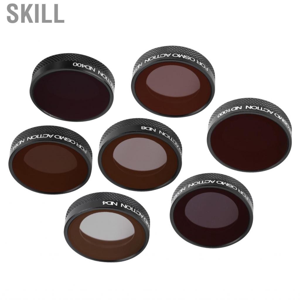 Skill Optical Glass ND Lens Filter High Definition Protective for Osmo Action Camera