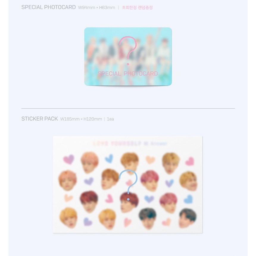 BTS - LOVE YOURSELF Answer