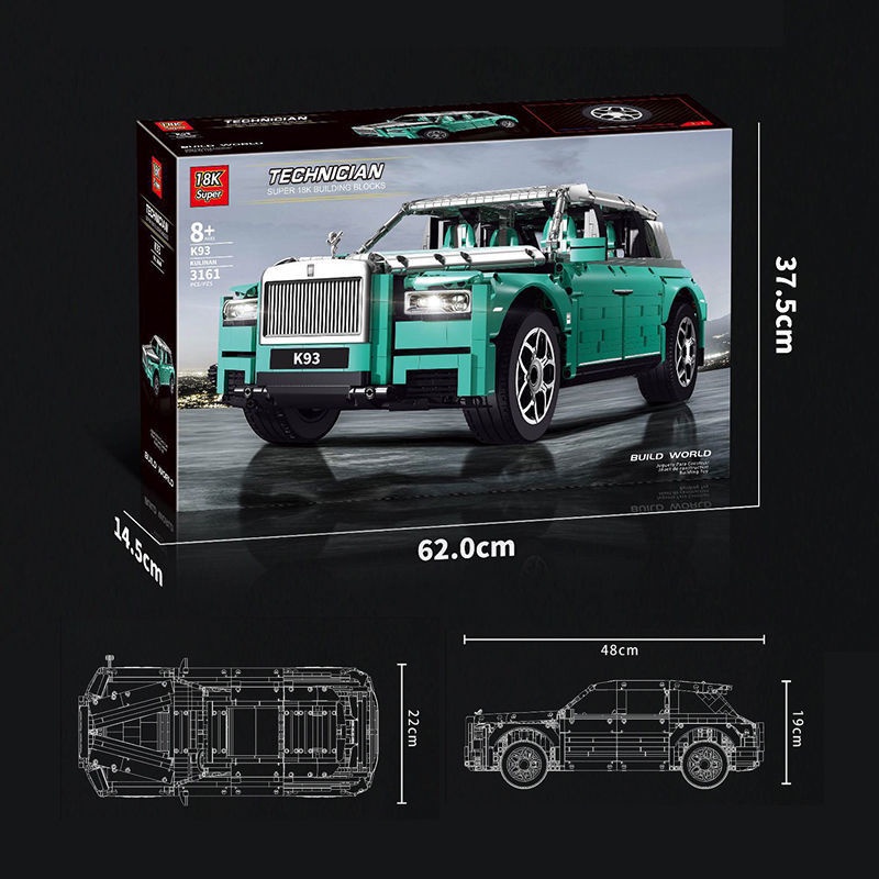 Tương thích với Lego Rolls-Royce Cullinan xe địa hình lắp ráp mô hình xe ô tô điều khiển từ xa đồ c