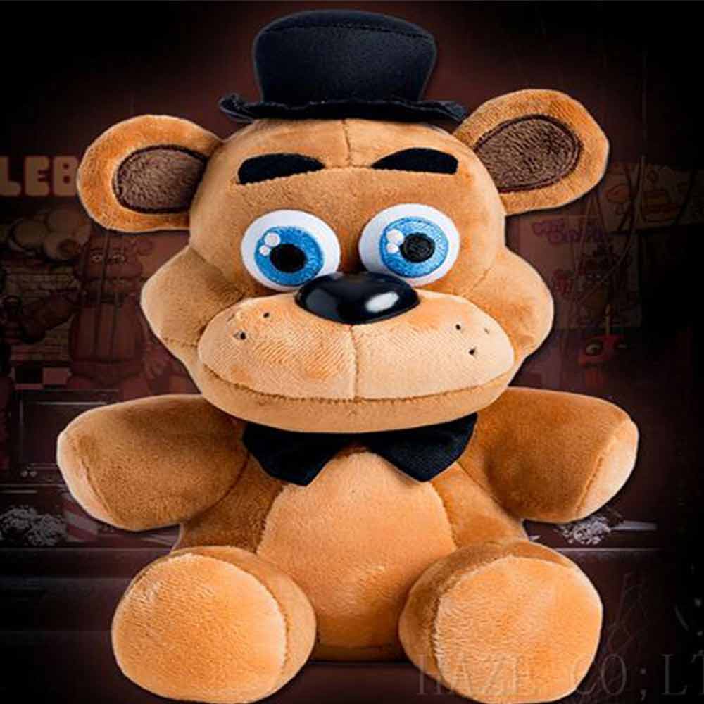 25cm Five Nights At Freddy's 4 FNAF Freddy Fazbear Bear Plush Toys Doll