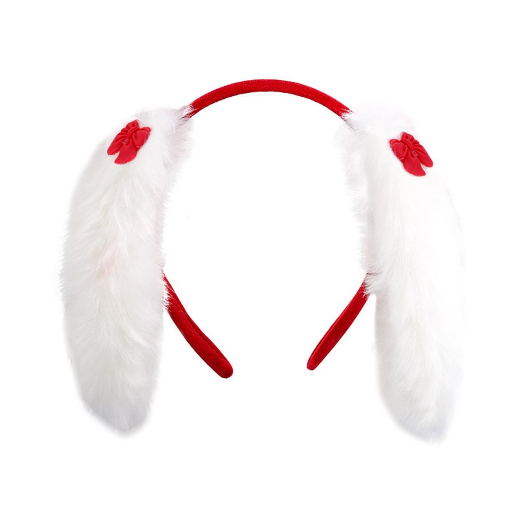 Dễ Thương Băng Đô Tai Thỏ Bông Đáng Yêu Dành Cho Nữ