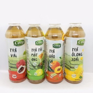 Trà Cozy chai uống liền 350ml , hương vị hoa quả , đậm vị trà