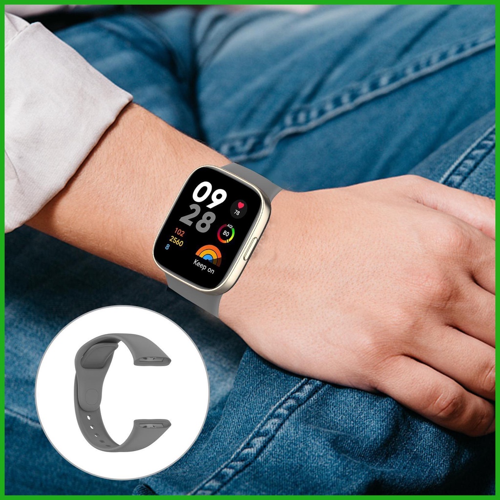 Dây Đeo Silicon Thay Thế Cho Đồng Hồ Thông Minh Xiaomi redmi watch 3 redmi watch3
