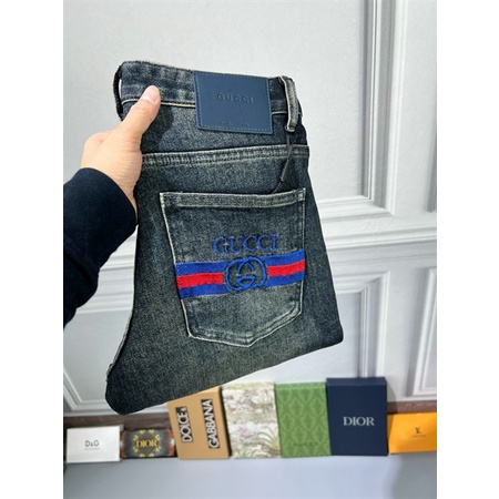 Quần Jeans Dài Gu.cci_HM569