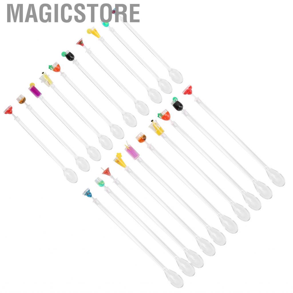 Magicstore 10 X Cute Cocktail Drink Mixer Bar Stirring Mixing Sticks Spoons For Kitchen