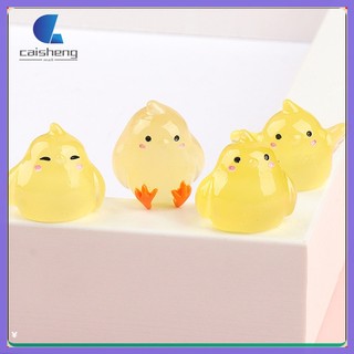 Bộ 16 món đồ chơi hình chú gà con bằng nhựa resin cho bé gái