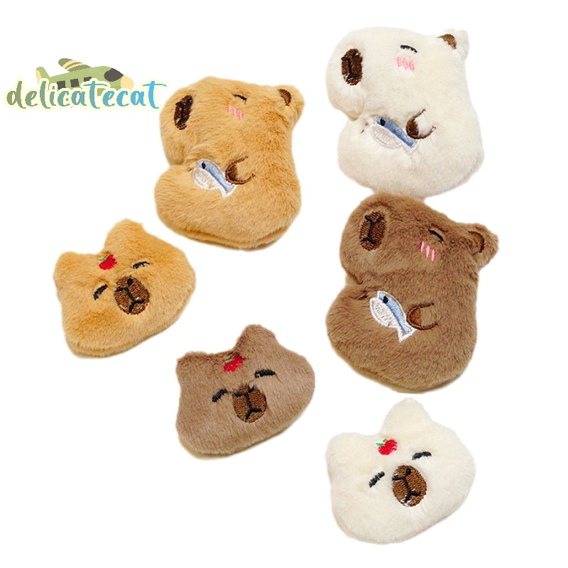 Thú Nhồi Bông capybara Hoạt Hình Dễ Thương Trang Trí Đồ Chơi diy