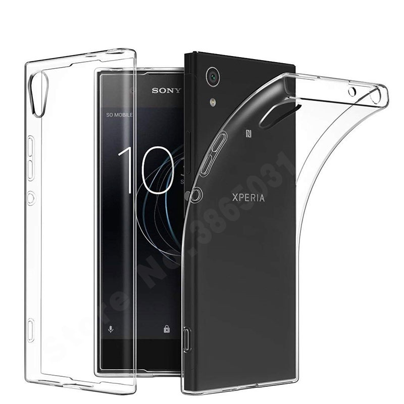 Ôp Điện Thoại silicon Dẻo Trong Suốt Siêu Mỏng Chống Trầy Cho sony xperia xa1 plus g3416 g3412 g3426