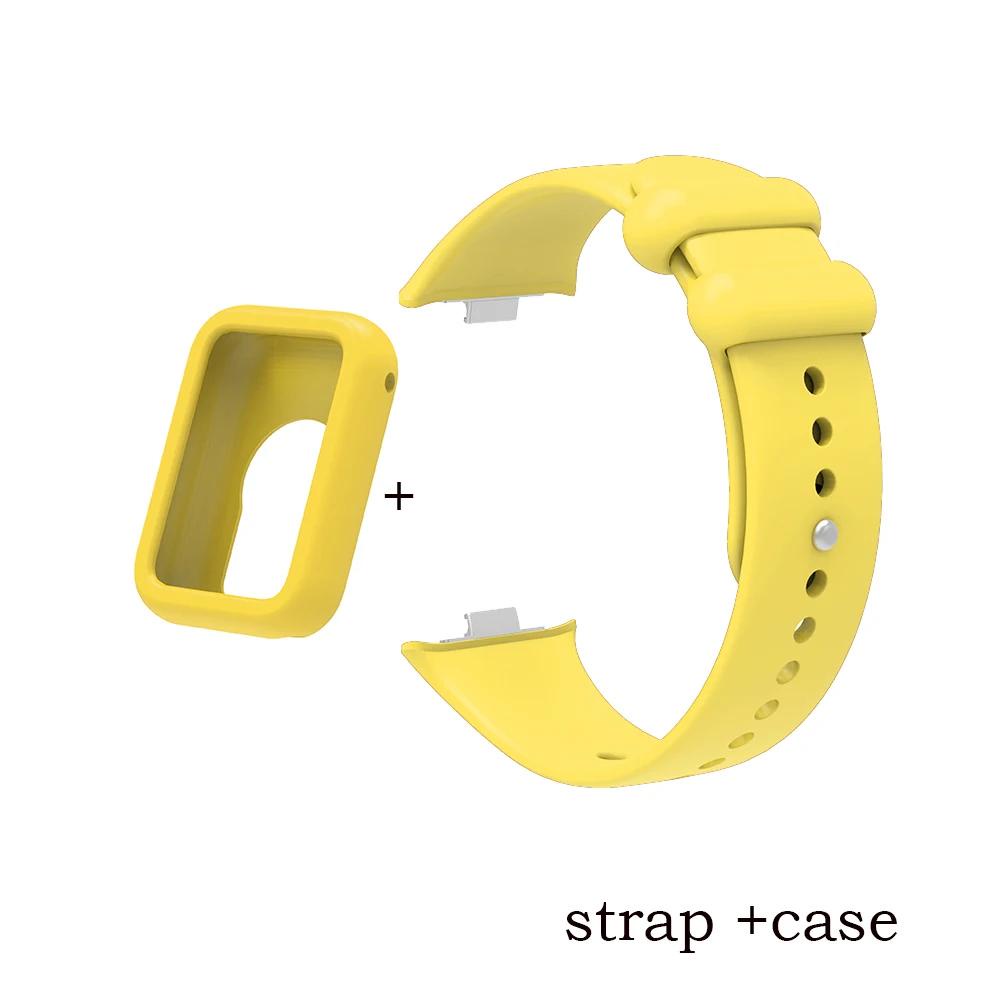 Tpu Dây Đeo Thay Thế Chất Liệu Silicon Màu Trơn Cho xiaomi mi band 8 pro redmi watch 4 Ốp