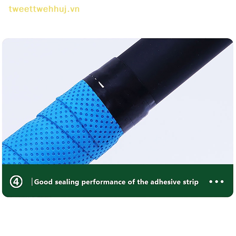 1 Băng Quấn Cán Vợt tennis / Cầu Lông Thấm Hút Mồ Hôi Chống Trượt vn
