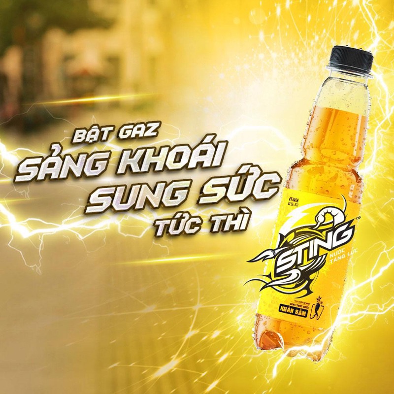 Nước tăng lực Sting Gold 330ml