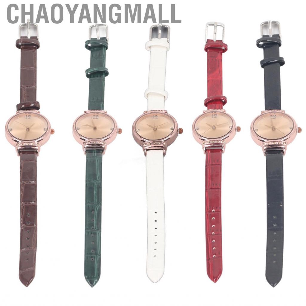 Chaoyangmall Women Minimalist Watch Ultra Thin Leather Strap Casual Fashion Wrist Ladies Watches Simple Dress Quartz Analog