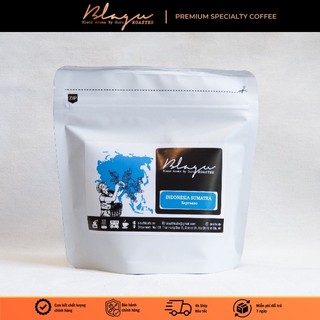 Cà Phê Blagu Hạt Đã Rang, Indonesia Sumatra | 100% Arabica Cao Cấp | Light Medium 100g - Espresso, Phin, Frenchpress