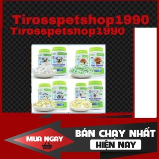 [❌GIÁ SỈ❌] Combo 5 viên Canxi/Khoáng/Vitamin/Dưỡng lông Spirit cho chó 🐶 mèo 😼 ❤️
