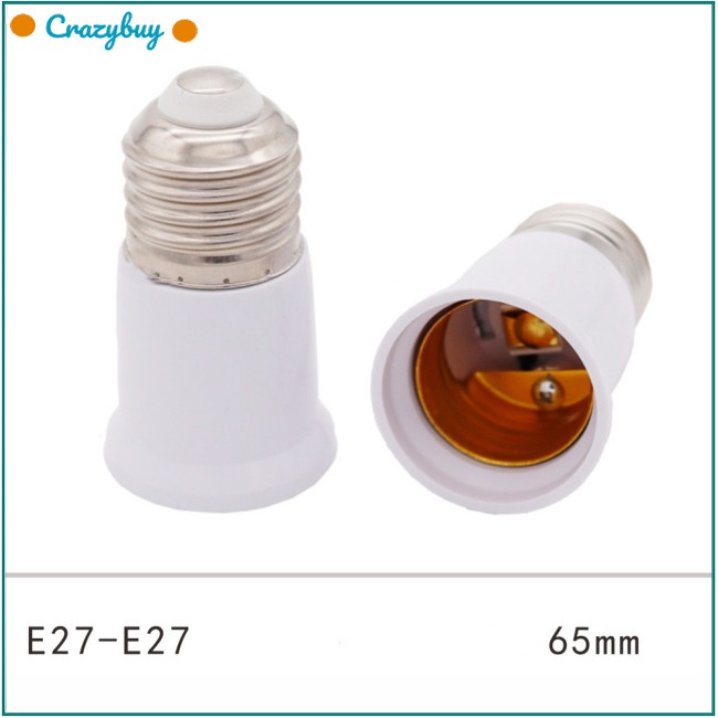 Đuôi Đèn Chuyển Đổi Từ cr e27 Sang e27 65mm Sang e27