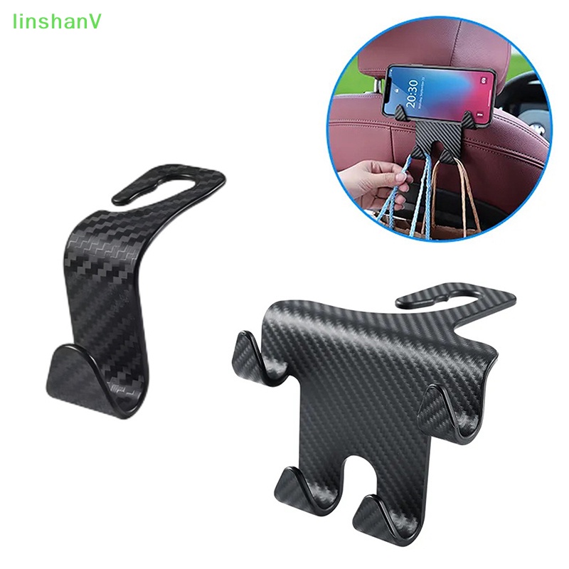 Giá Đỡ Điện Thoại Gắn Ghế Ngồi Xe Hơi Bằng Sợi carbon