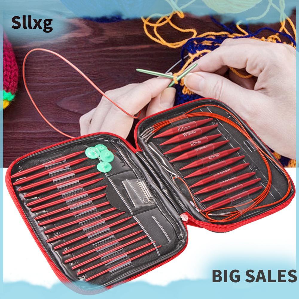 Bộ 13 Cặp Kim Đan Len Thủ Công diy