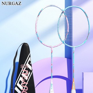 Nurgaz Bộ Vợt Cầu Lông Chuyên Nghiệp Bằng nylon Bền Trọng Lượng Nhẹ Và Bền Chất Lượng Cao