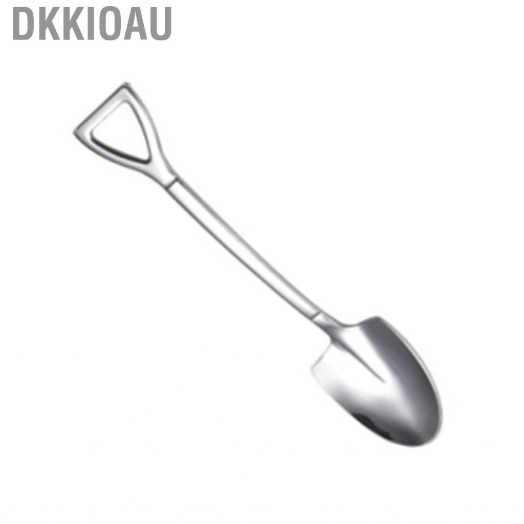 Dkkioau Shovel Ice Cream Spoon  Portable Rust Proof Stainless Steel for Outdoor