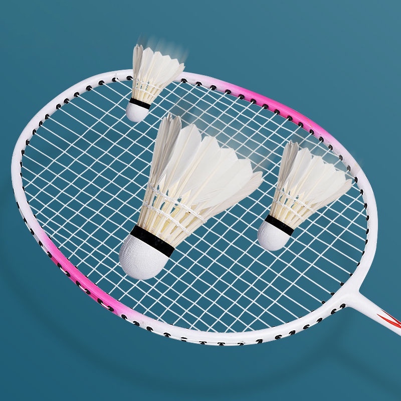 Deukio Bộ Vợt Cầu Lông Đơn / Đôi Bằng carbon Siêu Nhẹ Chuyên Nghiệp Cho Người Lớn