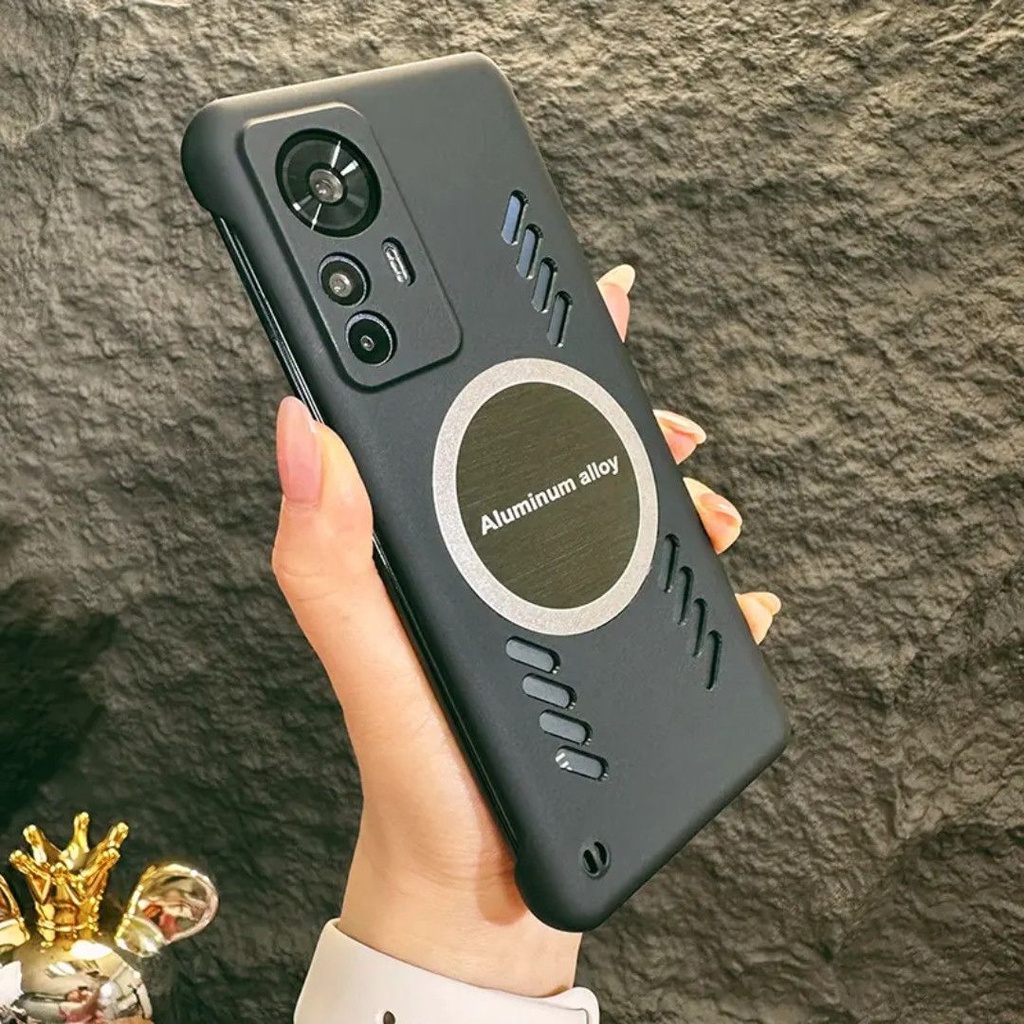 Ultra Ốp Điện Thoại Cứng Siêu Mỏng Thoáng Khí Có Nam Châm Cho xioami mi 12 pro 12x